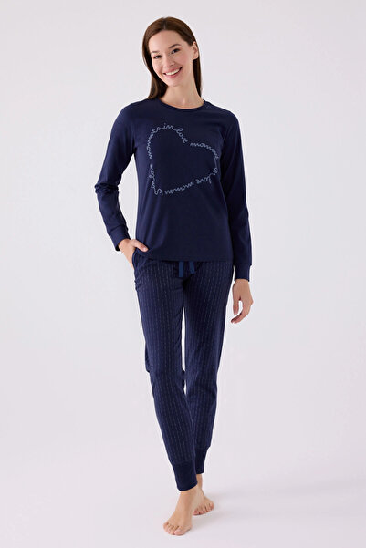 Arnetta Mother and Daughter Double Set - Dark Blue