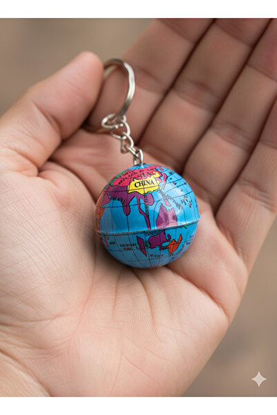 efmues Η παγκόσμια χάρτης του κόσμου Μπρελόκ Μπρελόκ 1 τεμάχιο