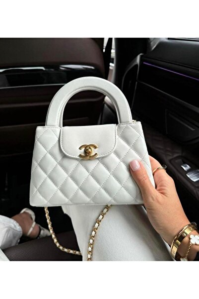 GENERAL Beige women's handbag