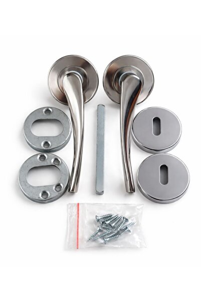 Genel Markalar Nikel Brawo Oda Kapı Kolu ( Ön - Arka Takım )