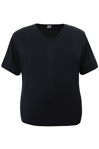 Redzone Tricou pentru bărbați, mărime mare, supradimensionat, cu decolteu în ...