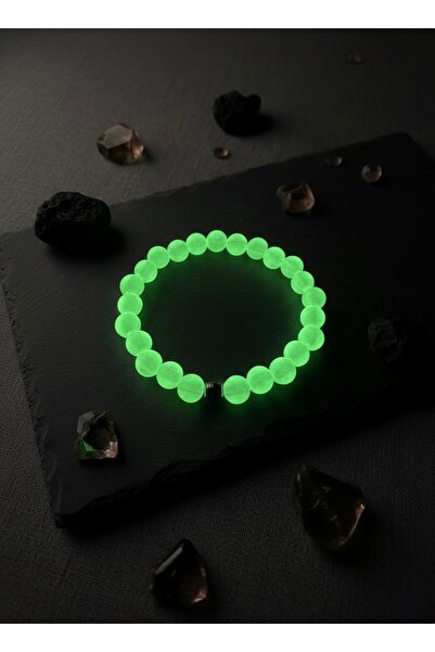 Meneva Aksesuar Kedi Gözü Taşı Doğal Taş Bileklik