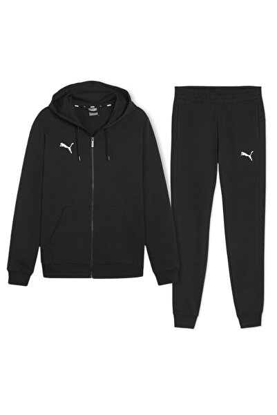 Puma TeamGoal 65859503-65859803 Μαύρο Σπορ με κουκούλα Σετ