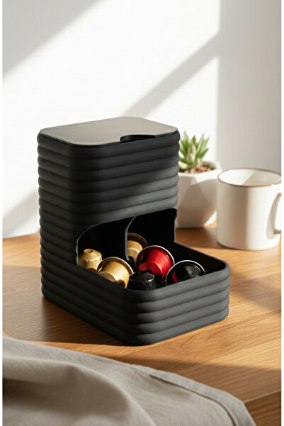Puffin Design Mocha Coffee Capsule Stand
