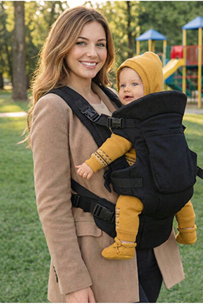 USF Çift Yönlü Bebek Taşıma Kangurusu Bel Destekli Ergonomik Bebek Taşıyıcı K...