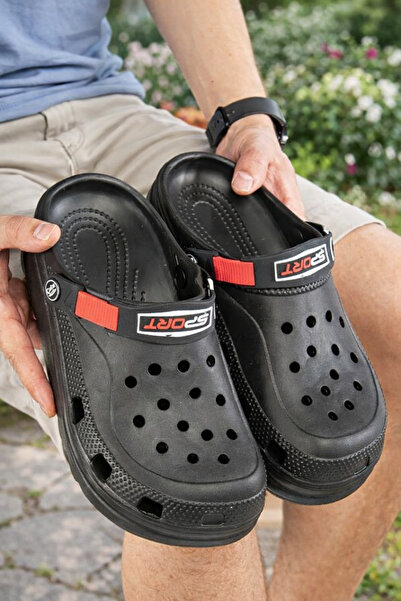 Behtah Kundura Men's Thick Soled Model Comfortable Soft Soled Non-Slip Hospit...