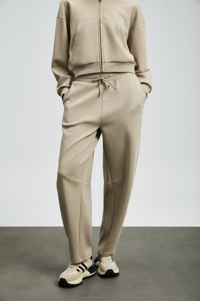 Lufian 122050009 Ada Örme Kadın Eşofman Altı BEJ