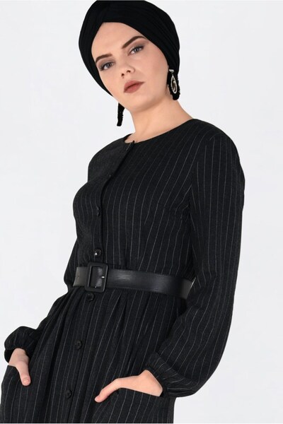 Alvina ΦΟΡΕΜΑ ΜΕ ΣΤΡΑΓΓΙΣΜΕΝΟ ΜΑΝΙΚΙ ΡΙΓΕ 4815