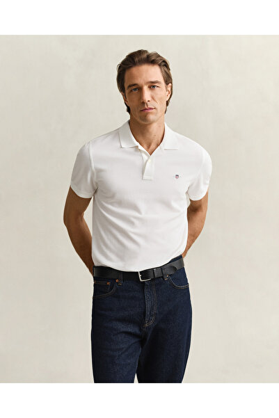 Gant Regular Fit Shield Piqué Polo Shirt