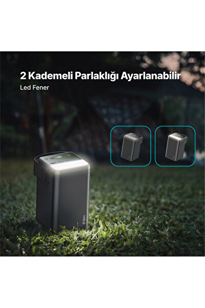 Ttec ReCharger Extreme LCD 60.000mAh PD 65W LED Fenerli Taşıma Kollu Taşınabilir Hızlı Şarj Aleti