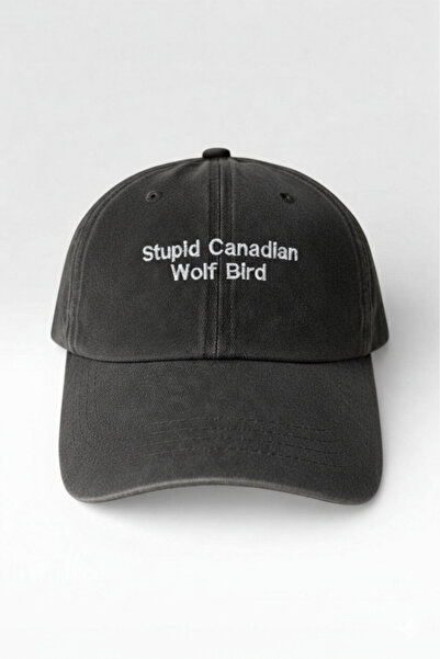 Stayberry Store Heated Rivalry Stupid Canadian Wolf Bird Siyah Şapka