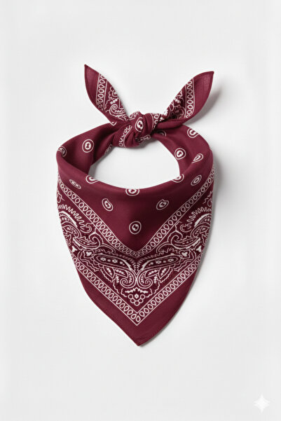 PETEK AKSESUAR Paisley Patterned Bandana