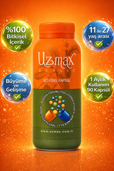 uzmax Buhara 90 Bitkisel Kapsül