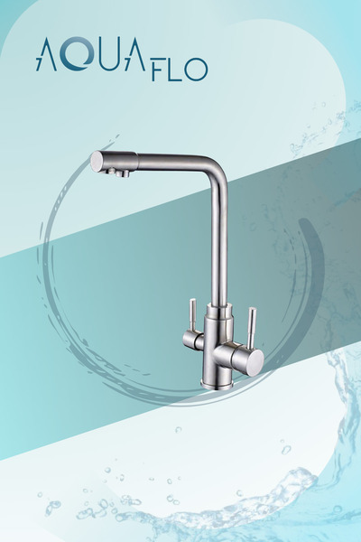 AQUAFLO Su Arıtma Cihazı İçin Lüks Üç Yollu Musluk