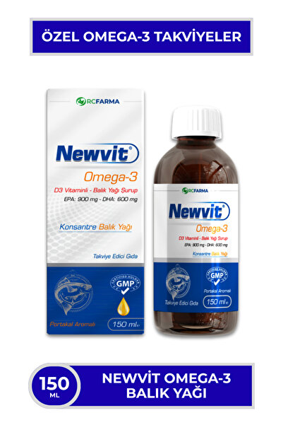 Newvit Omega 3 Şurup 150 ml