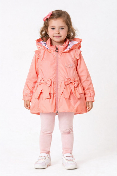 Verscon Kız Yağmurluk Kapüşonlu 1 - 5 Yaş