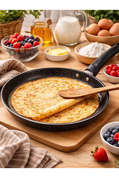 EMEL 26 Cm Granit Krep Tavası