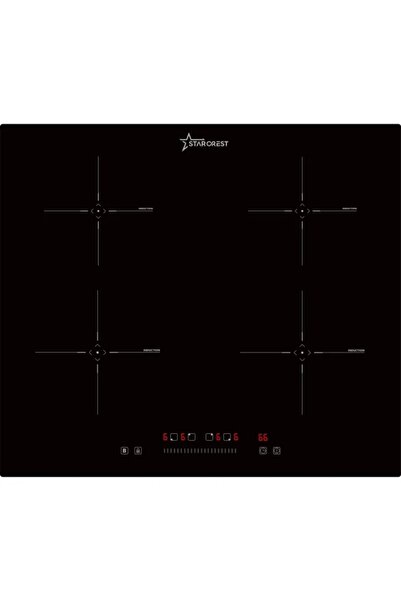 STARCREST Εντοιχιζόμενη εστία STARCREST SIH-6060, Επαγωγική, 4 Ζώνες Μαγειρέμ...