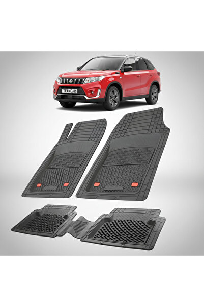 TEAMCAR Covorașe auto compatibile Suzuki Vitara 4 SUV 2015-prezent |   Negru