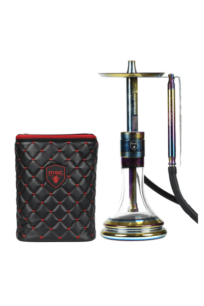 MAC SHISHA Small Apex Titan %100 Çelik Nargile Takımı Profesyonel Özel Tahliy...