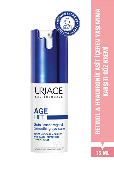 Uriage AGE LIFT Retinol ve Hyalüronik Asit İçeren Yaşlanma Karşıtı Göz Bakım ...