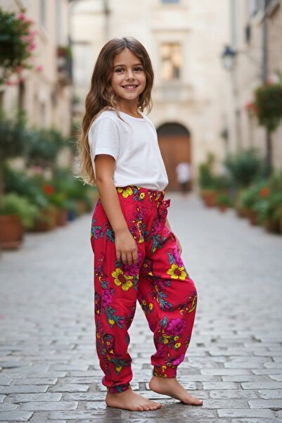 MODA Yöresel Kız Çocuk Şalvarı