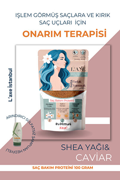 Professional Laxe İstanbul İşlem Görmüş Yıpranmış Kuru ve Dökülen Saçlara Ona...