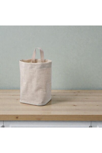 IKEA Purrpingla Basket, Beige, 10X10X15 cm