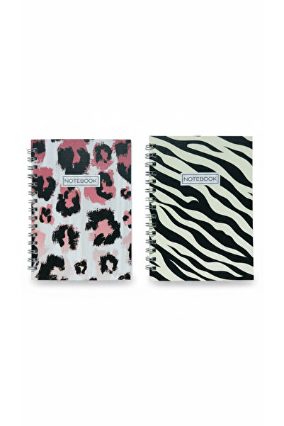 Mas Note Cep Boy 10x14 cm Spiralli Çizgisiz Defter 2’li Set | Karton Kapak | ...