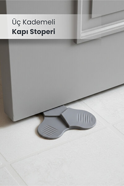 Orvila Opritor de ușă din silicon în 3 etape