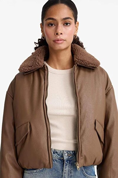 DeFacto Women's Coat F2813Ax/Bn530