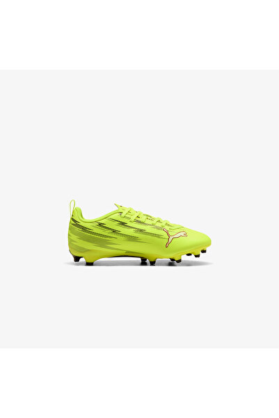 Puma Ghete de fotbal pentru copii Ultra 6 Play Fg/Ag, galbene, pentru teren s...