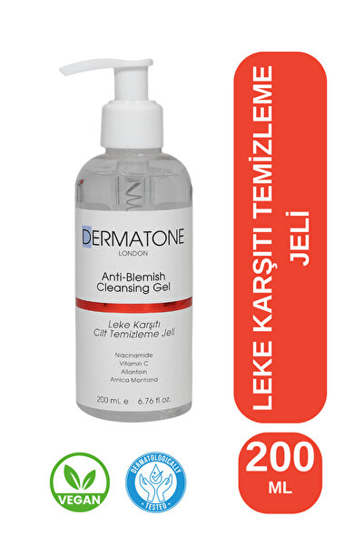 DERMATONE Anti-blemish Cleansing Gel | Leke Karşıtı Cilt Temizleme Jeli | Nia...
