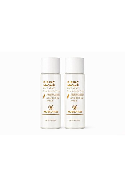NUBEDREW 2 Adet Pirinç Mayası Tonik 200 ml Aydınlatıcı Beyazlatıcı Leke Karşı...