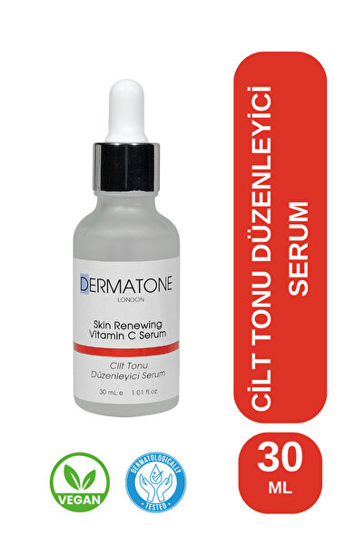 DERMATONE Skin Renewing Vitamin C Serum | Canlandırıcı & Cilt Tonu Eşitleyici