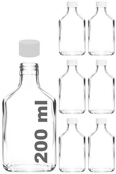 Afracam 200 ml Şeffaf Cold Brew Sızdırmaz Beyaz Plastik Kapaklı 200 Cc Soğuk ...