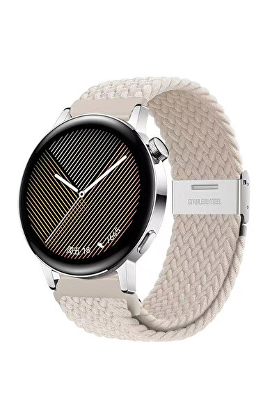 OEM Λουράκι έξυπνου ρολογιού, πλάτος 20 mm, ρυθμιζόμενο, ελαστικό υφασμάτινο ...