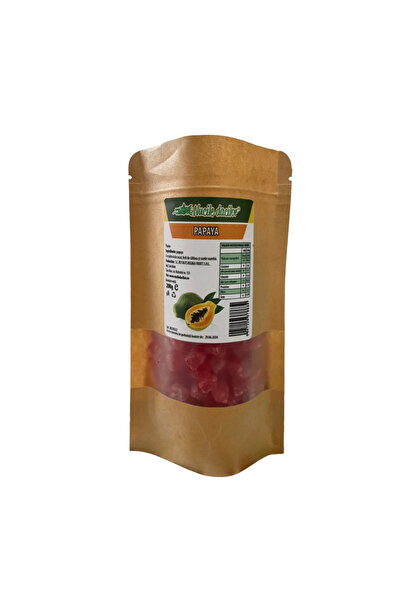 OEM Cuburi de Papaya confiata 200g – ambalaj SmartZip resigilabil