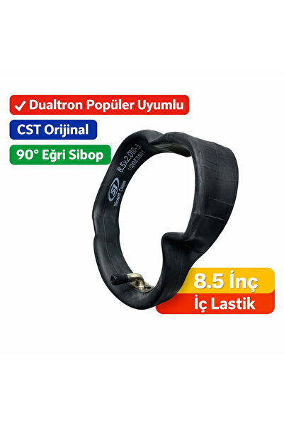 mi dünyası Dualtron Popüler İç Lastik CST 8.5x2.00 – 90° Açılı Siboplu Orijin...