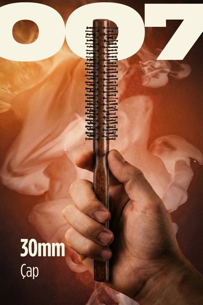 ELSA Professional 007 İnce Fön Isısına Dayanıklı Erkek Saç Fırçası