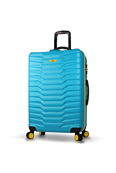 My Valice Croc Abs Büyük Boy Turkuaz Valiz