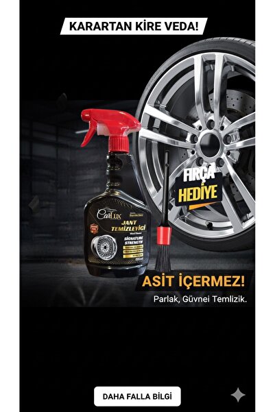carlux auto care products Carlux Jant Temizleyici 500 m— Asit İçermez, Fren T...