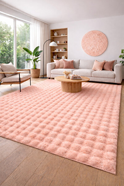 SOFT DECOR Bubble Salon Mutfak Çocuk Odası Yolluk Kaymaz Taban Halı