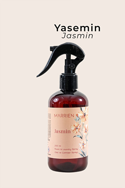 Marrien Jasmin Oda Ve Çamaşır Spreyi 250 ml- Kalıcı ve Dekoratif Çiçeksi & Fe...