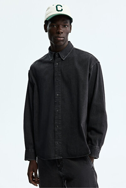 H&M Kot Gömlek Oversized Fit