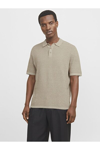 Jack & Jones Gestricktes Polo Einfarbig Gestricktes Polo