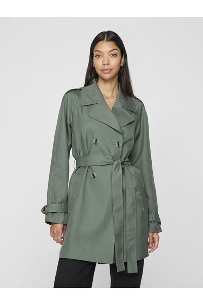 VILA Trençkot Taillengürtel