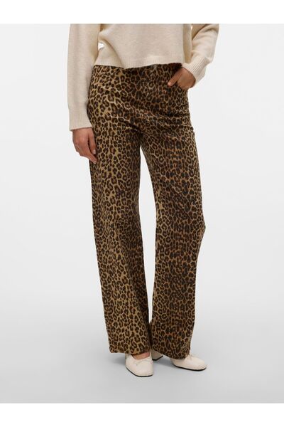 Vero Moda Jeans VMTESSA Hohe Taille Weiter Beinschnitt Jeans