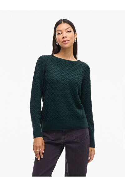 VILA Strickpullover VIKILLIE Rundhals