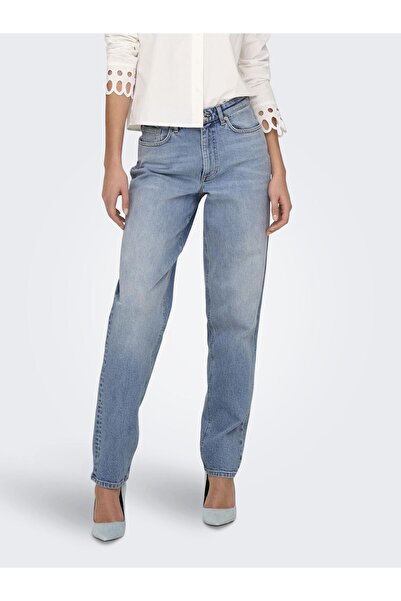 ONLY Mom Jeans ONLJUICY Hohe Taille Hohe Taille Jeans